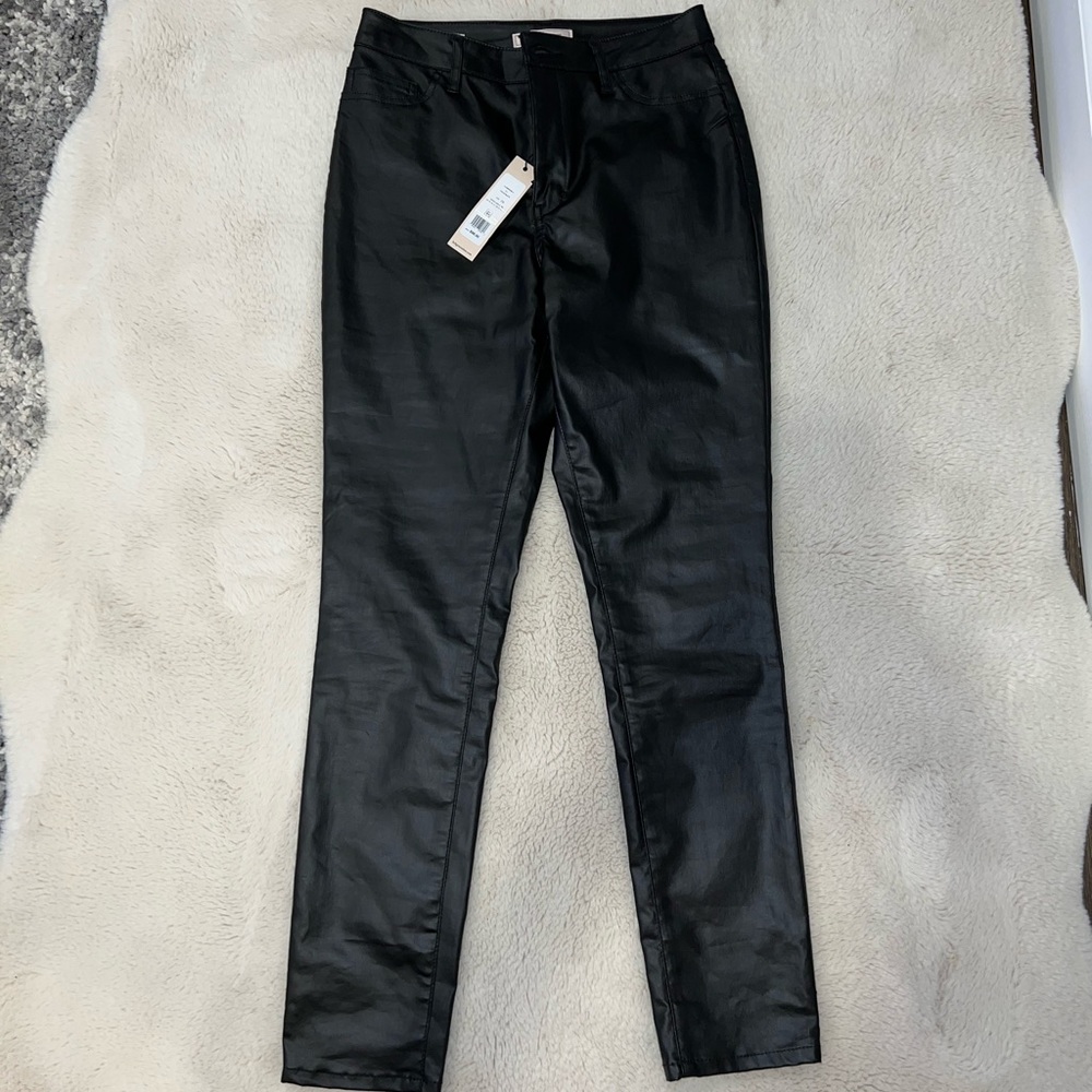 BCBG Leather pants Size 26